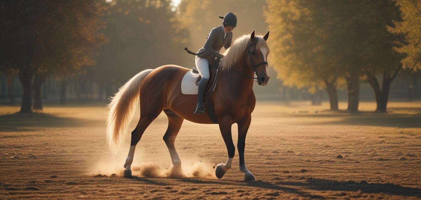 Dressage techniques in action