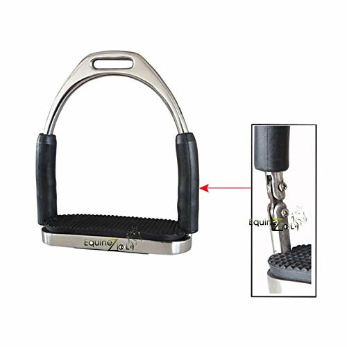 Equinez Tools Flex Stainless English Saddle Stirrups