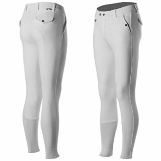 HORZE Grand Prix Men's Silicone Knee Patch Breeches